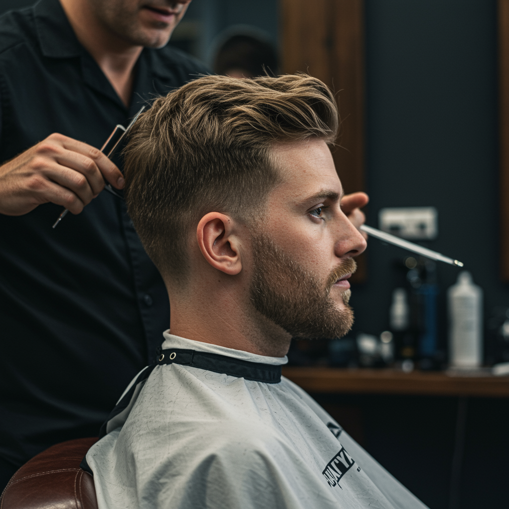 Men's haircut and style in Gilbert AZ